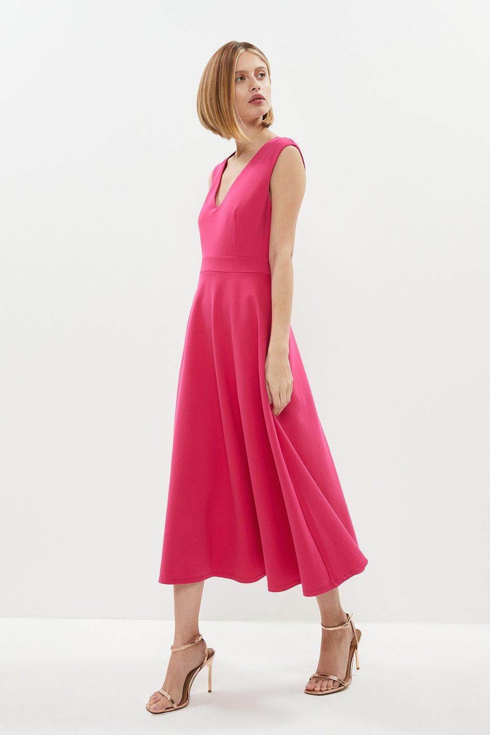 Coast raspberry outlet dress